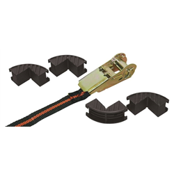 Pas transportowy jednoczęściowy z napinaczem, 5m x 25mm, 245 kg, 0,5 kN, Kerbl Works-347547630