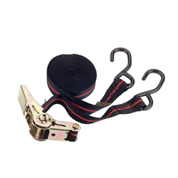 Pas transportowy z napinaczem, 5m x 25mm, 245 kg, 0,5  kN, czarny-czerwony, Kerbl Works-347547815