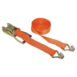Pas transportowy z napinaczem, 8m x 50mm, 4000 kg, 2,8 kN, pomarańczowy, Kerbl Works-347761280