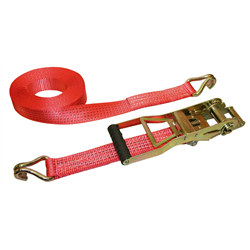 Pas transportowy z napinaczem, 8m x 50mm, 5000 kg, 5,0 kN, czerwony, Kerbl Works-347761341