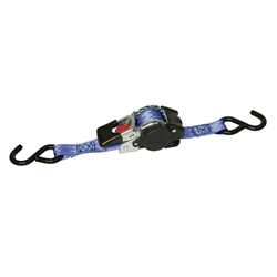 Pas transportowy z napinaczem i funkcją zwijania, 3m x 25mm, 600 kg, 1,2 kN, niebieski, Kerbl Works-347547814