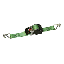 Pas transportowy z napinaczem i funkcją zwijania, 3m x 50mm, 1500 kg, 1,8 kN, zielony, Kerbl Works-347761551