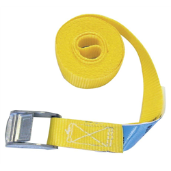 Pas transportowy jednoczęściowy z klamrą, 3m x 25mm, 400 kg, żółty, 2 szt., Kerbl Works-347761278