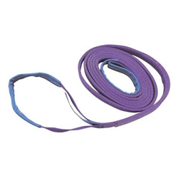 Zawiesie pasowe z dwiema pętlami, 4 m x 3 cm, udźwig 1000 kg, fioletowy, Kerbl Works-347761216