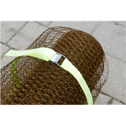 Pas spinający z klamrą, 60cm x 25mm, 250 kg, zielony, 6 szt., Kerbl Works-347766385