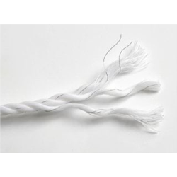 Linka ogrodzeniowa BASIC, 200 m x 6 mm, biała, Kerbl-347551891