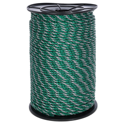 Linka ogrodzeniowa ECONOMY, 200 m x 6 mm, zielono-szara, Kerbl-347551873
