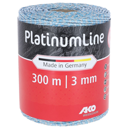 Plecionka ogrodzeniowa PlatinumLine, biało-niebieska, 2 rolki po 300 m, Kerbl-347769696
