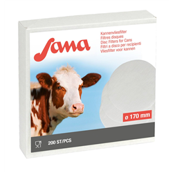 Filtr krążkowy do mleka Sana, śr. 170 mm, 200 szt., Kerbl-347547867