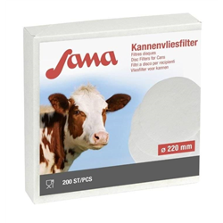 Filtr krążkowy do mleka Sana, śr. 220 mm, 200 szt., Kerbl-347763392