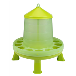 Karmidło dla drobiu, z nóżkami, 14,4 l, 12 kg, pistacjowy/zielony-347547914