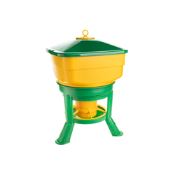 Karmidło automatyczne dla drobiu, duże, 30 l, zielono-żółte, Kerbl-347914438