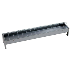 Karmidło dla drobiu ocynkowane 75 x 10 cm-347547623