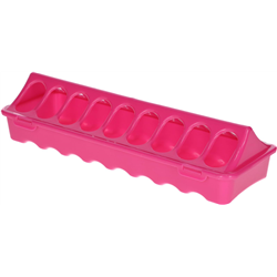 Karmidło dla kur 30 cm x 9,5 cm, różowe, Kerbl-347545881