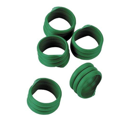 Opaska spiralna dla drobiu, 16 mm, zielona, 20 szt., Kerbl-347762954
