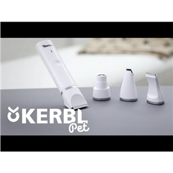 Trymer wielofukcyjny 4w1, 1 akumulator, biały, Kerbl-347916499