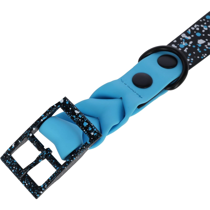 Obroża dla psa Lima, 46 - 55 cm, 25 mm, niebieski/czarny, Kerbl-347760974