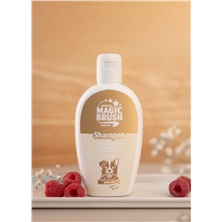 Szampon dla psa, do ciemnej sierści, 200 ml, malinowy, MagicBrush-347759456