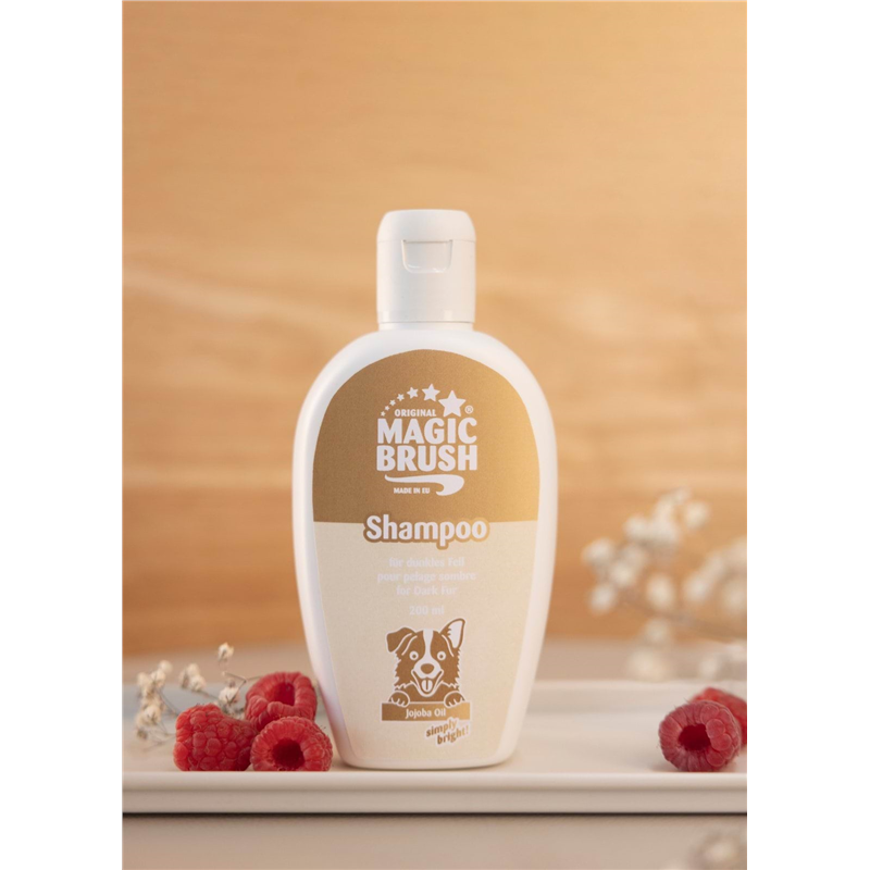 Szampon dla psa, do ciemnej sierści, 200 ml, malinowy, MagicBrush-347759456