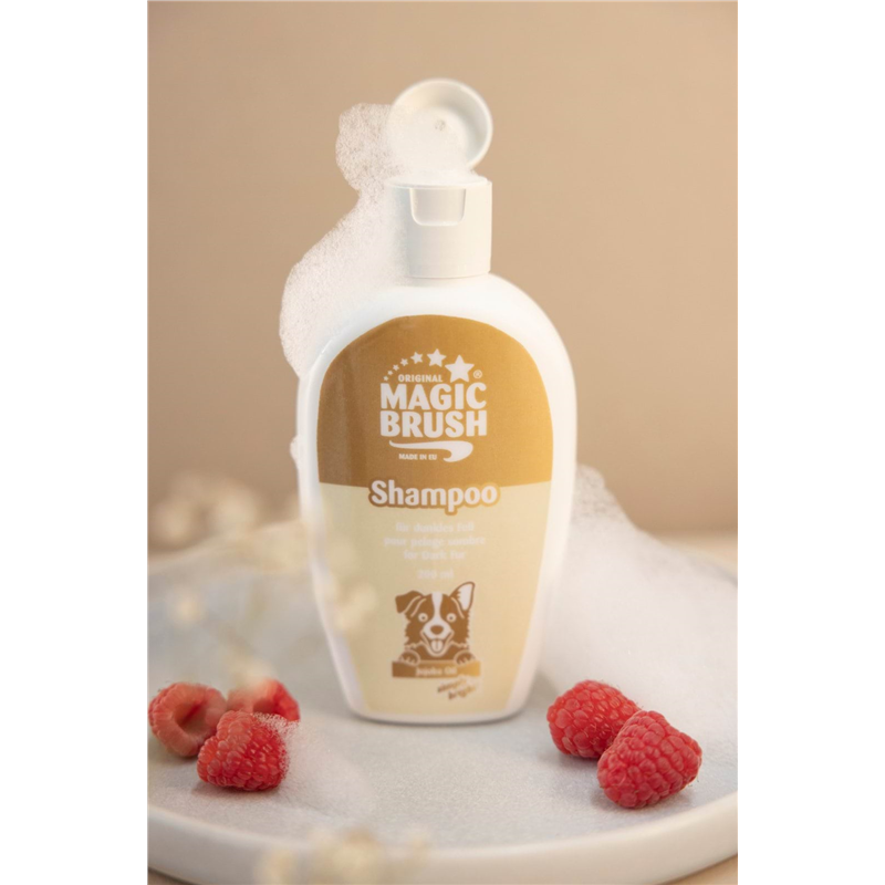 Szampon dla psa, do ciemnej sierści, 200 ml, malinowy, MagicBrush-347759455