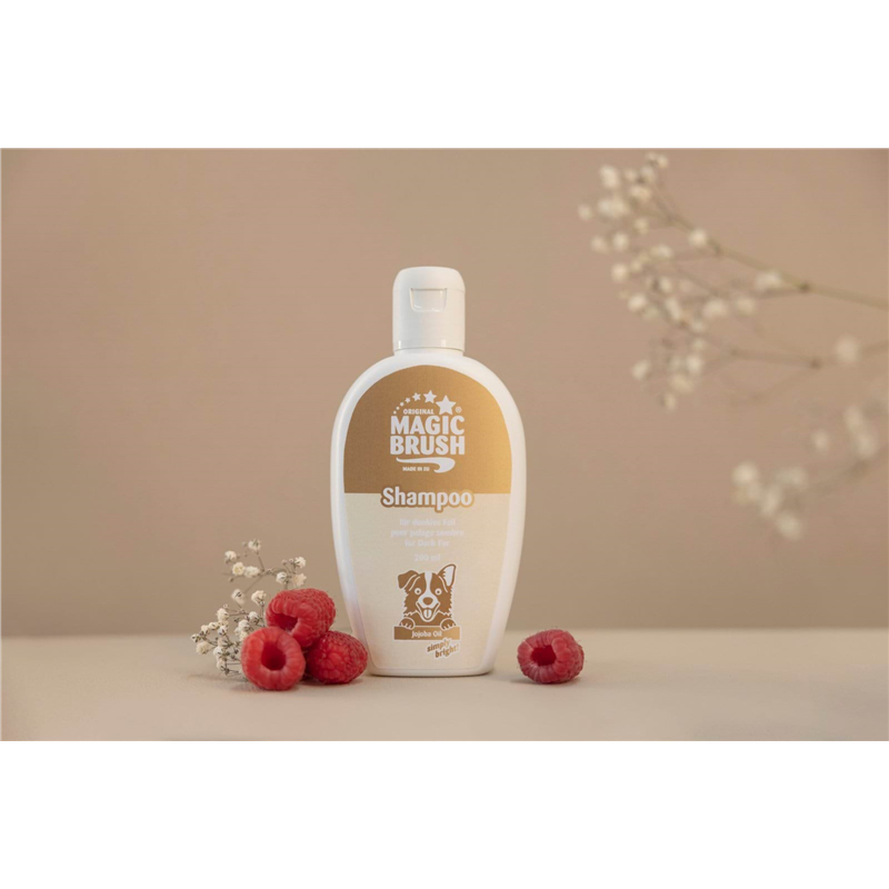 Szampon dla psa, do ciemnej sierści, 200 ml, malinowy, MagicBrush-347545771