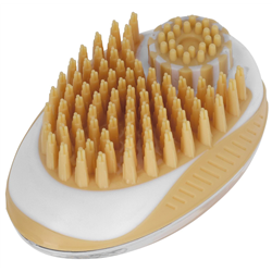 Szczotka kąpielowa, 11,5 x 7,5 cm, gold, MagicBrush-347546052