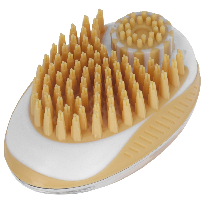 Szczotka kąpielowa, 11,5 x 7,5 cm, gold, MagicBrush-347546052