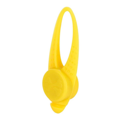 Silikonowy odblask bezpieczeństwa Led do smyczy lub szelek, 8 cm, żółty, Kerbl-347753488