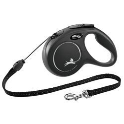 Smycz dla psa Flexi New Classic, linka, czarna, roz. XS, 3 m, 8kg-347773586