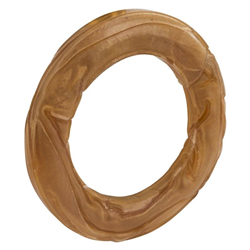 Gryzak dla psa, okrągły z niewyprawionej skóry wołowej, jadalny, 15 cm, Kerbl-347539268
