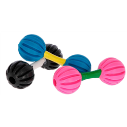 Zabawka dla psa hantel, 12 cm, różne kolory, Kerbl-347756933