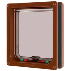 Drzwiczki dla kota Cat Mate 4-way, XL, brązowe, Kerbl-347752800