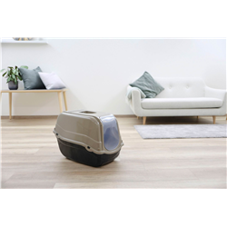 Kuweta Emma Eco, czarno- brązowa,  57 cm x 39 x 41 cm, Kerbl-347545160