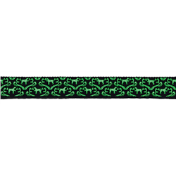 Obroża dla psa Shiny Night, fluorescencyjna 40 - 45 cm x 20 mm, Kerbl-347539175