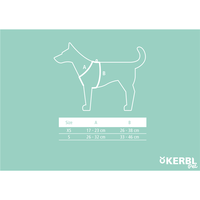 Szelki dla małych psów, 10 mm, różowe, Kerbl-347757463