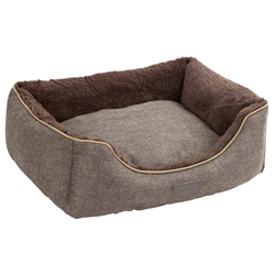 Legowisko dla psa lub kota Samuel, 50 x 40 x 15 cm, ciemnoszary/szary, Kerbl-347539693