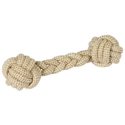 Zabawka dla psa, hantel z juty, 7 x 25 cm, Kerbl-347539711