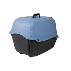 Kuweta Emma Eco, czarno- niebieska,  57 cm x 39 x 41 cm, Kerbl-347757363