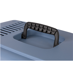 Kuweta Emma Eco, czarno- niebieska,  57 cm x 39 x 41 cm, Kerbl-347757361