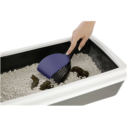 Szufelka do żwirku  Shaker, 28 x 10 cm, granatowa, Kerbl-347543130