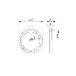 Gniazdo zaworu wydechowego Ursus C-385-1202865