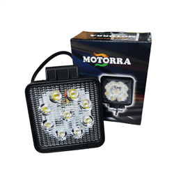 Lampa robocza LED 9*3W kwadratowa 127x105x25 10-30V LRK27 2250lm-347491547