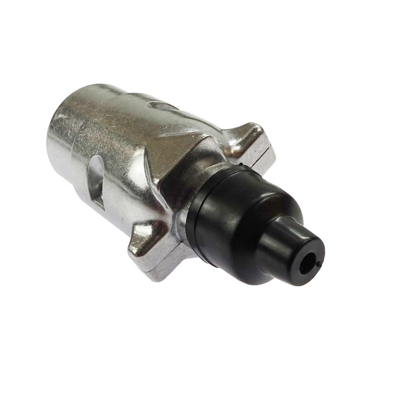 Wtyczka elektryczna 7 biegunowa W-7 aluminiowa-347772970