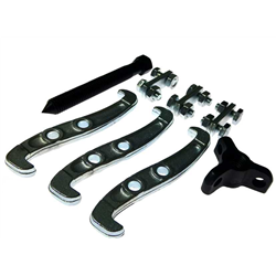 Ściągacz do łożysk trójramienny 100mm 4" podwójny otwór-347497284