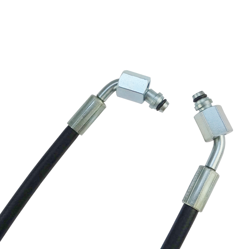 Przewód elastyczny układ pochylania / podnoszenia kabiny kierowcy L-460mm M12x1,5 GTA MAN PROKOM-347481379