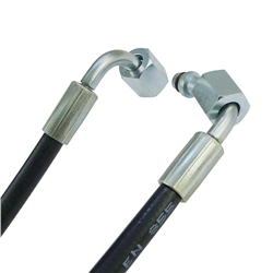Przewód elastyczny układ pochylania / podnoszenia kabiny kierowcy L-285mm M12x1,5 06540990135 GTA MAN PROKOM-347485533