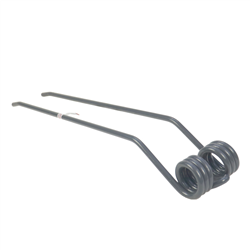 Palec ząb przetrząsaczo - zgrabiarki pokosowej Stoll - JF 0654340 FI-10mm L-580mm malowany proszkowo MORG-347513471