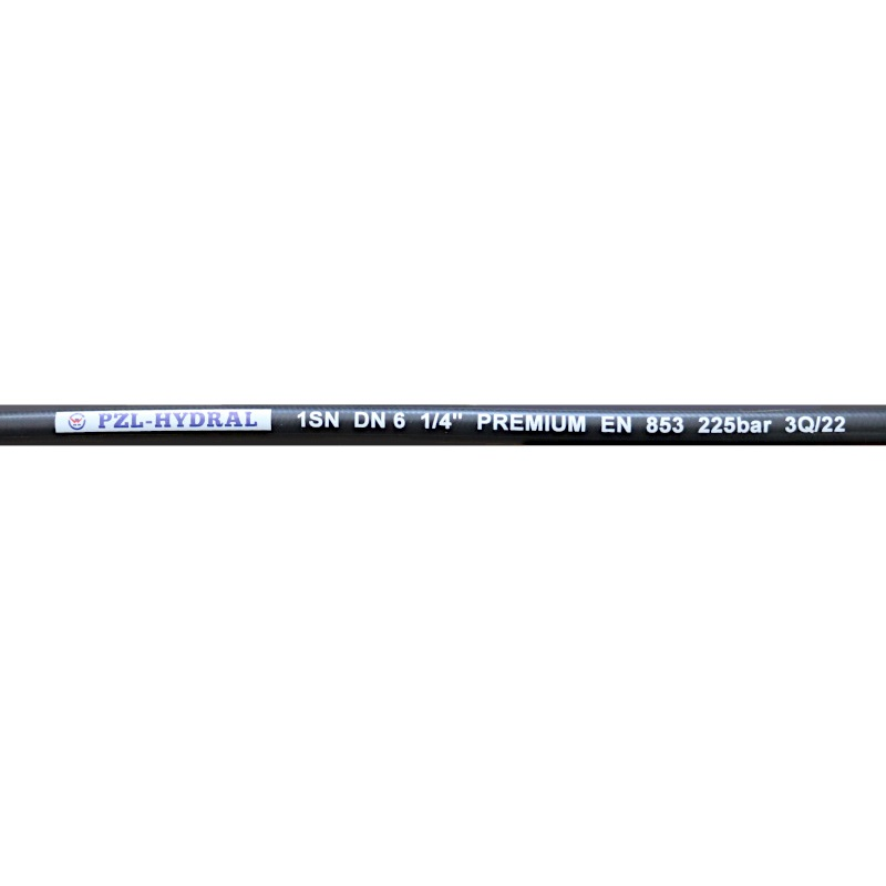 Wąż hydrauliczny do zakuwania DN06 1-oplotowy 225 Bar (sprzedawany po 50m) HYDRAL-347506797