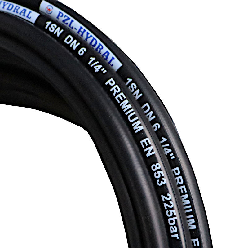 Wąż hydrauliczny do zakuwania DN06 1-oplotowy 225 Bar (sprzedawany po 50m) HYDRAL-347506795