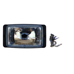 Reflektor drogowy halogenowy 138x78 H3 12V/24V +osłona pełna Wesem-347487566